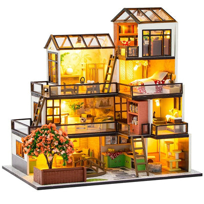 Dream Town Miniature Dollhouse Kit - TryNooki