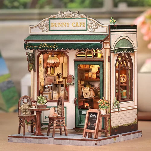 Sunny Cafe - DIY Book Nook Kit - TryNooki
