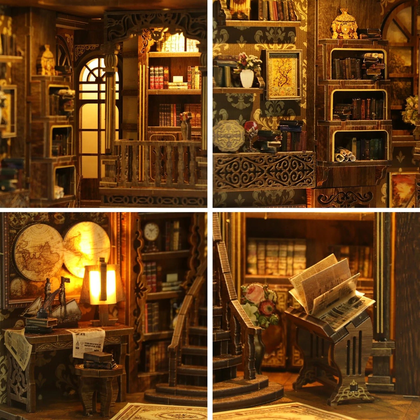 Vintage Book - DIY Book Nook Kit - TryNooki