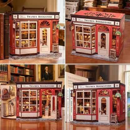 Thames Bookstore - DIY Book Nook Kit - TryNooki