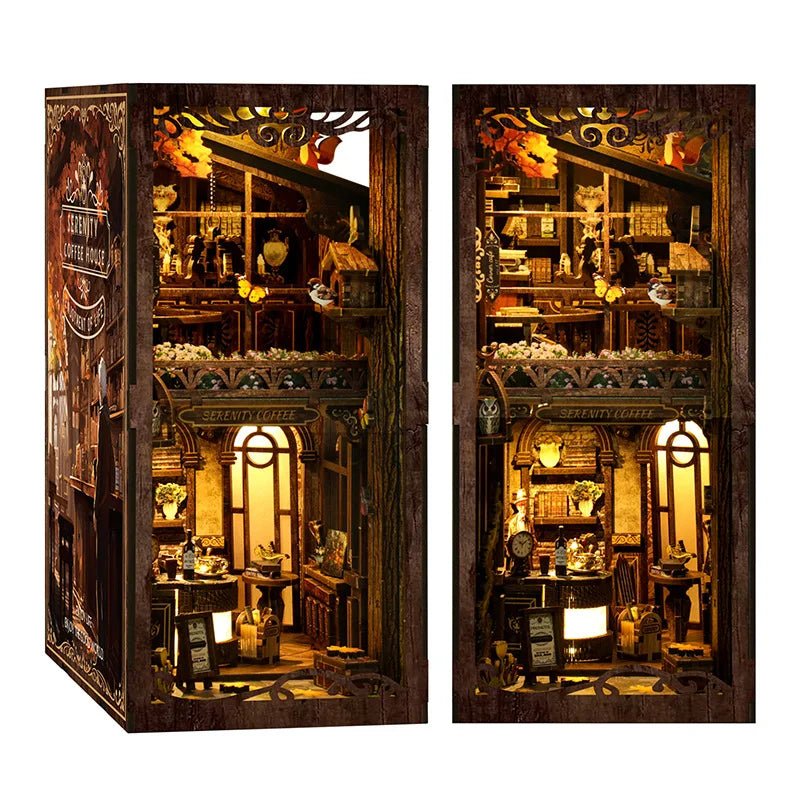 Serenity Coffee House - DIY Book Nook Kit - TryNooki