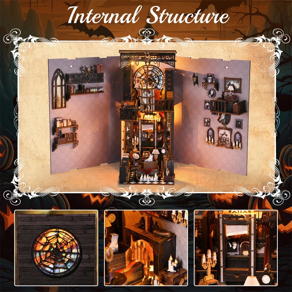 Dark Family Book Nook Kit - TryNooki