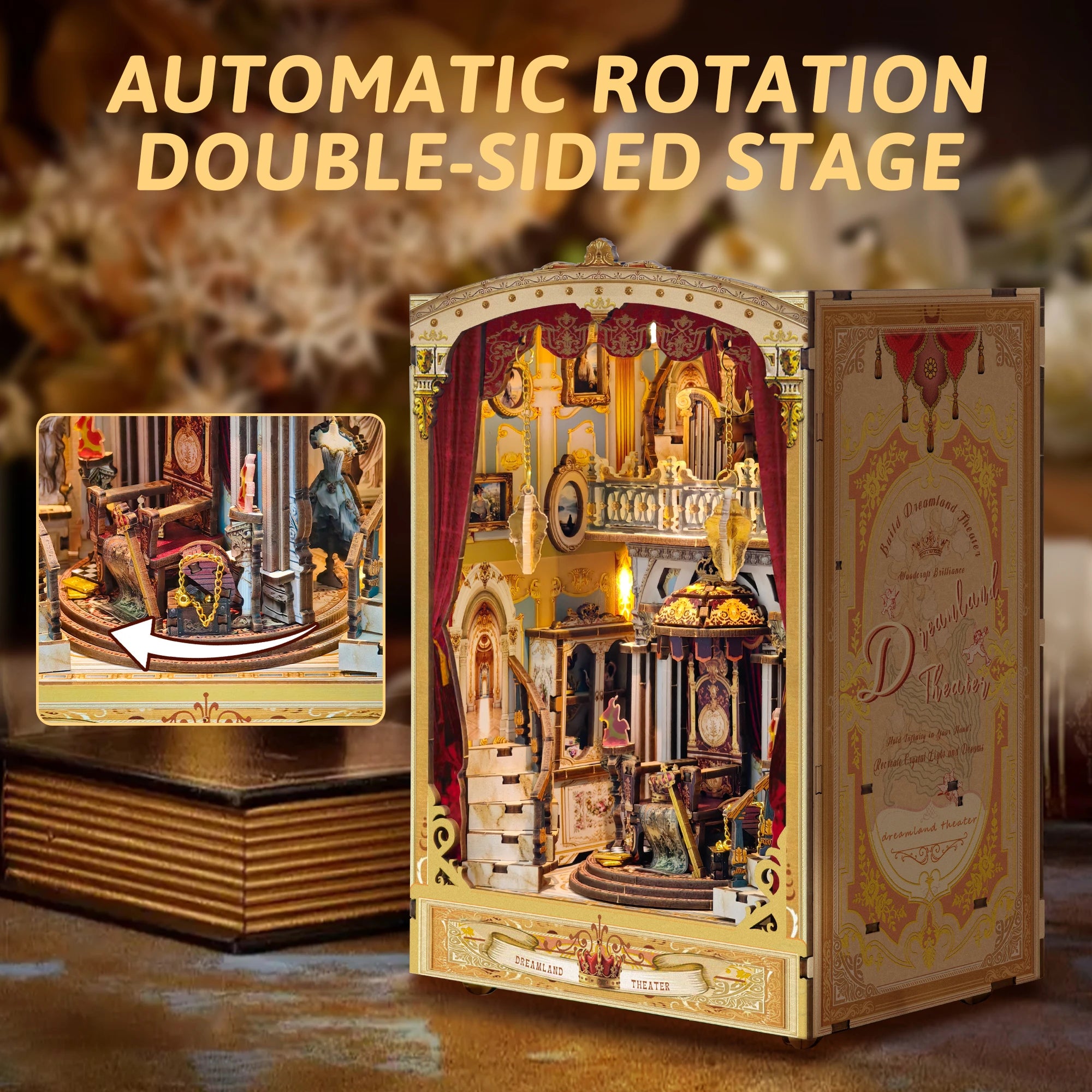 Dreamland Theater Book Nook Kit - NookFan