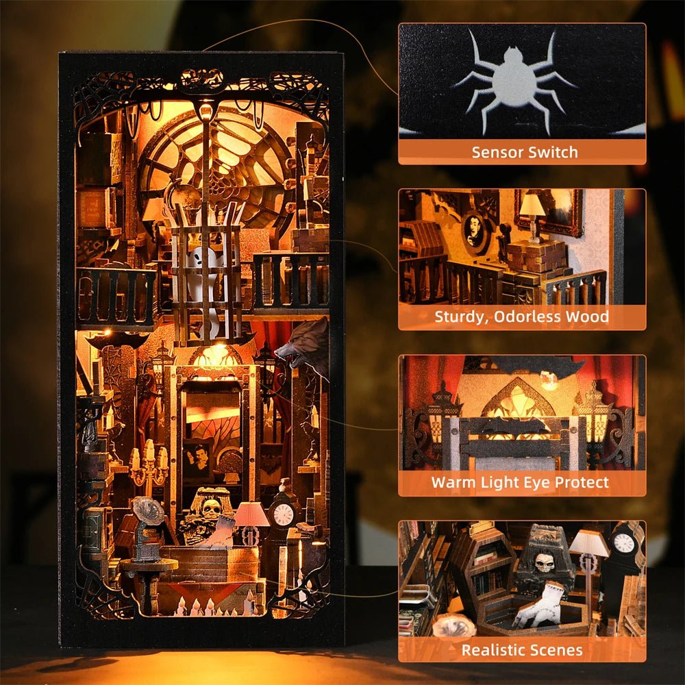 Dark Family Book Nook Kit - TryNooki