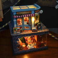 Book Cafe & Detective Studio - Miniature World Kit - NookFan
