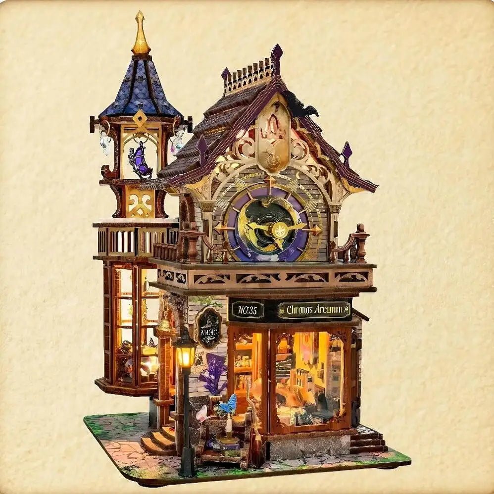 Time Magic Club DIY Miniature Dollhouse Kit - TryNooki