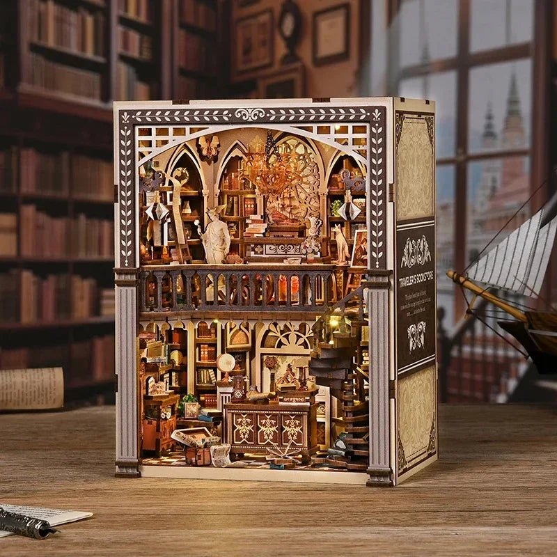 Traveler's Bookstore DIY Book Nook Kit - NookFan