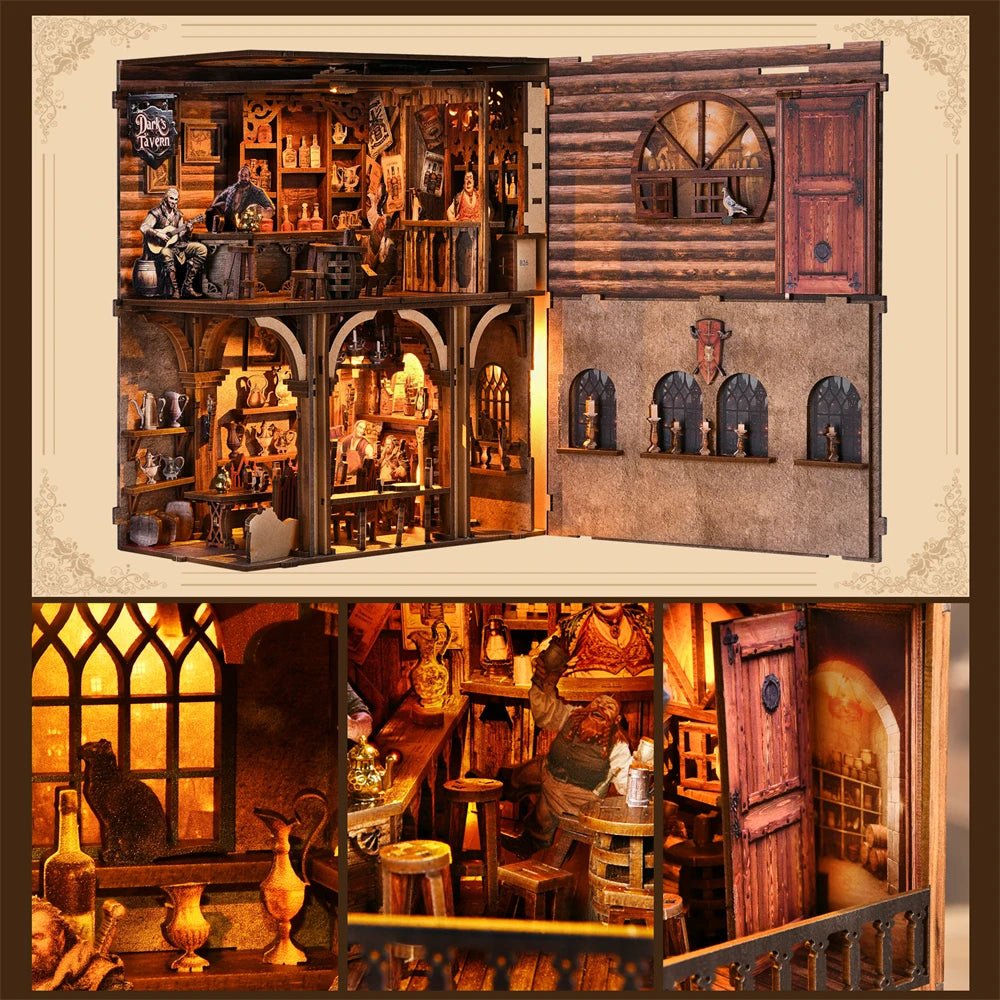 Sean's Bar DIY Book Nook Kit - TryNooki