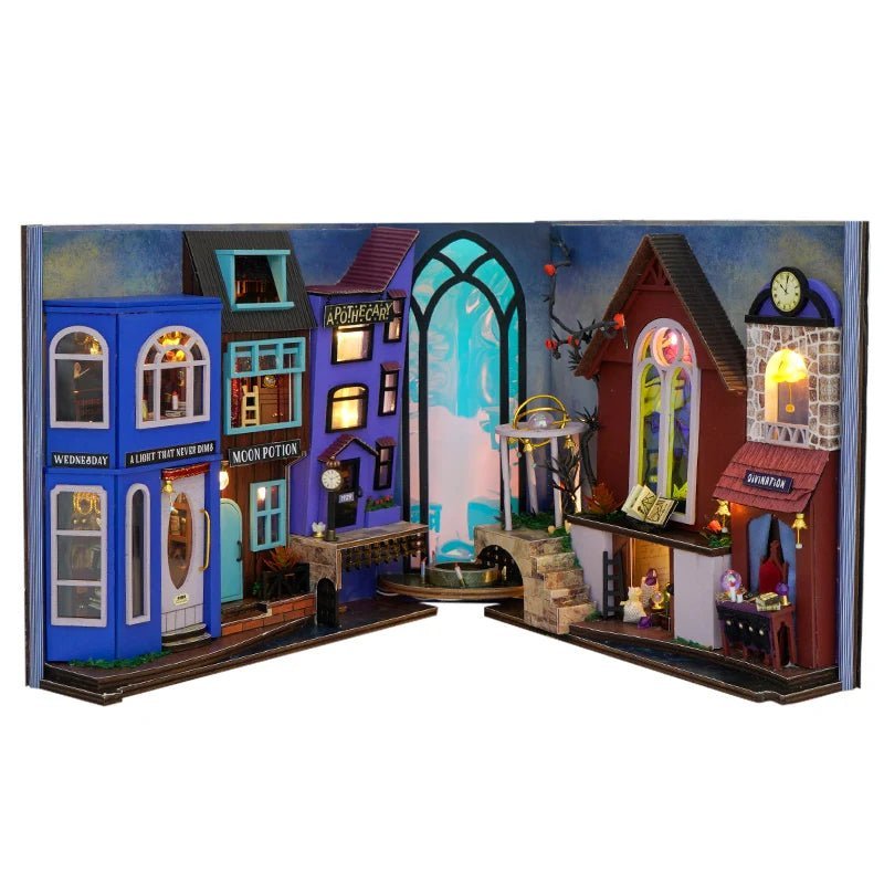 Mystic Library Book Nook - NookFan