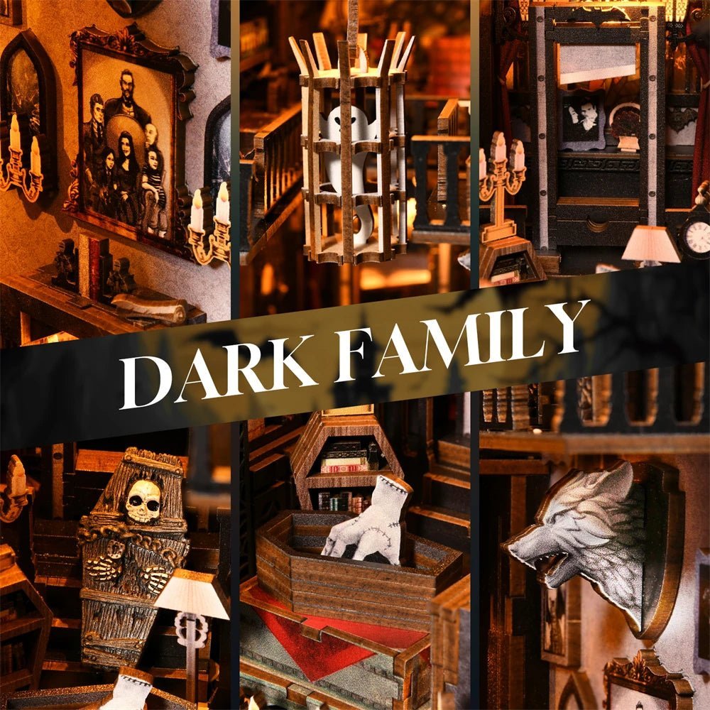 Dark Family Book Nook Kit - NookFan