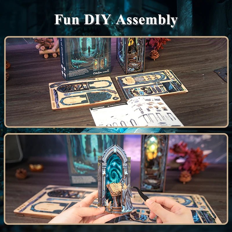 The Gate of Wonderland DIY Book Nook Kit - TryNooki