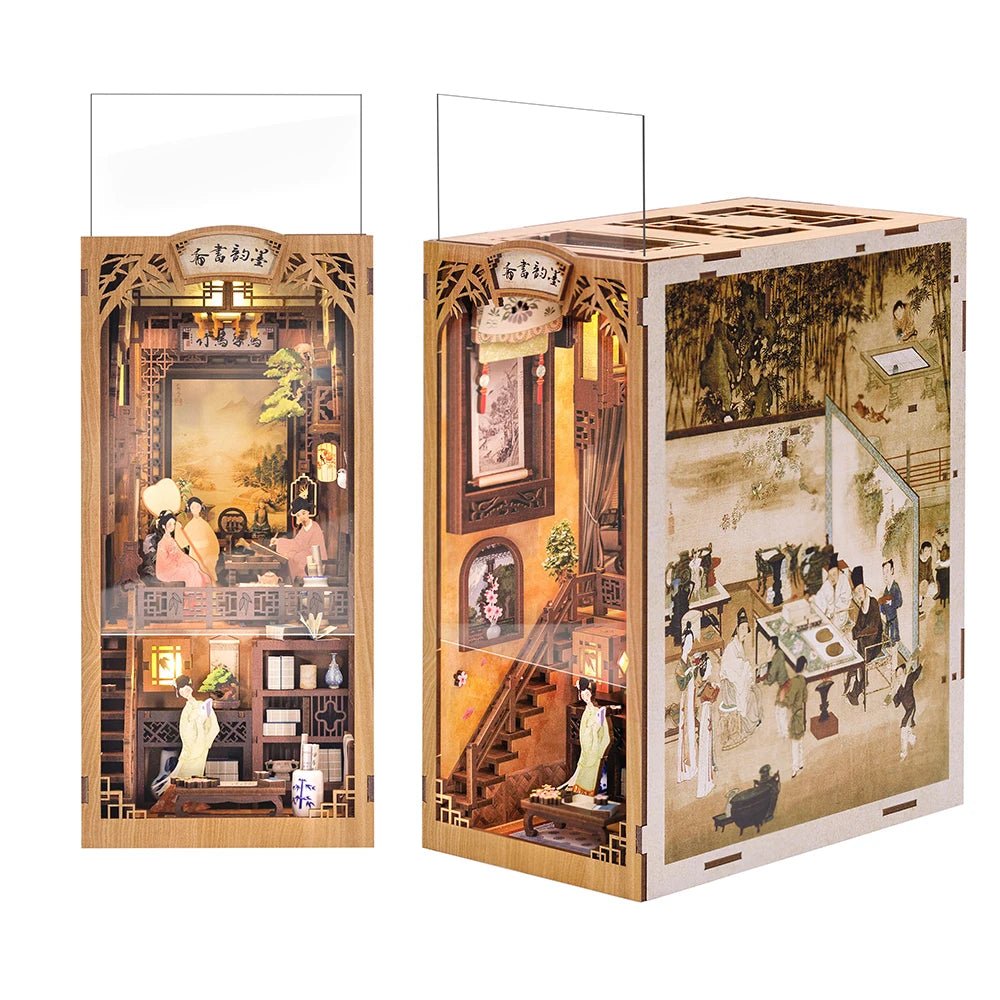Ink Rhyme Bookstore - DIY Book Nook Kit - TryNooki