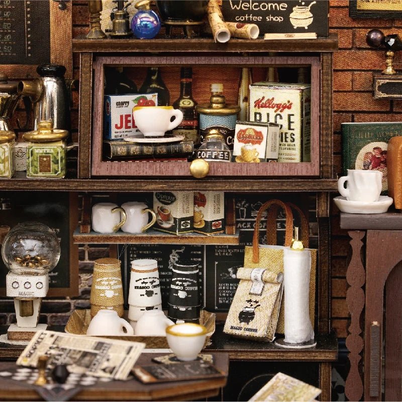 Magic coffee - DIY Miniature World Kit - TryNooki