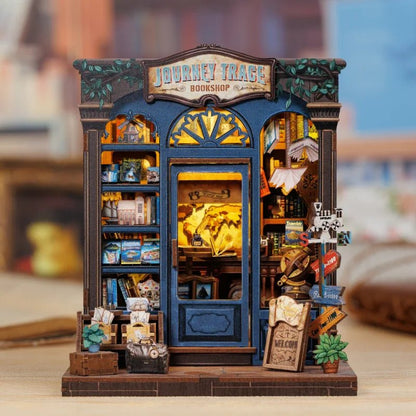 Journey Trace Bookshop - DIY Book Nook Kit - TryNooki