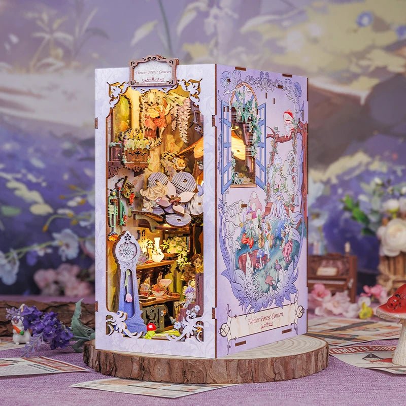 Flower Forest DIY Book Nook Kit - TryNooki