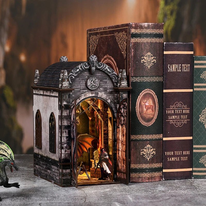 Dragon's Labyrinth Treasure - DIY Book Nook Kit - TryNooki