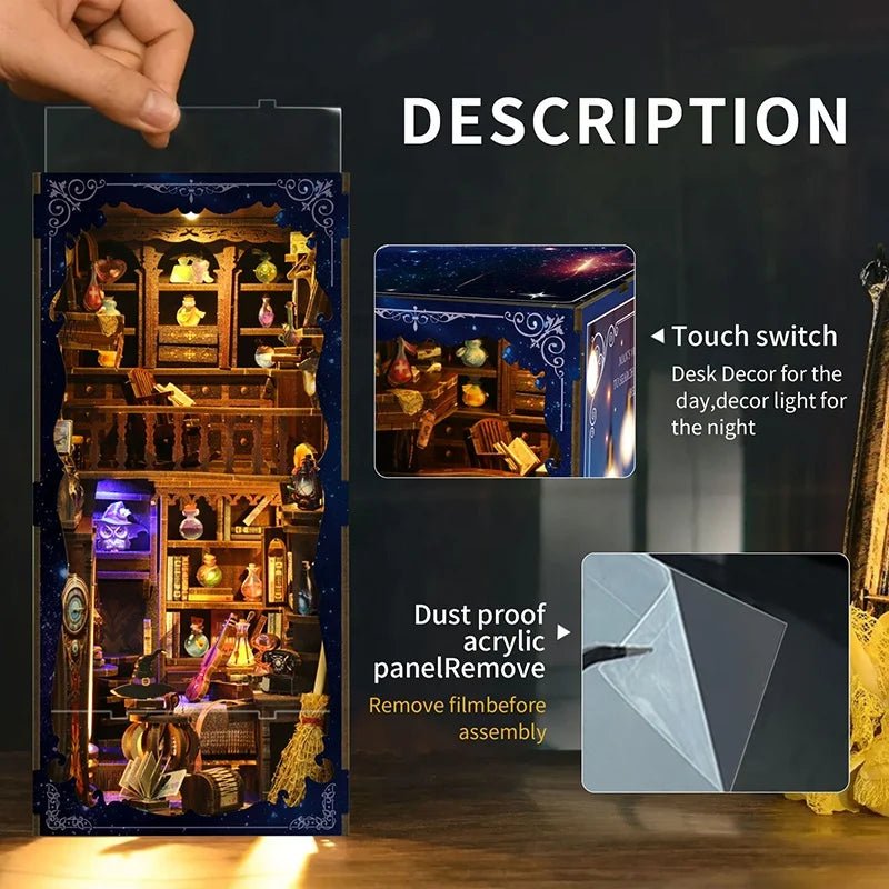 Magic Potion House Book Nook Kit - TryNooki