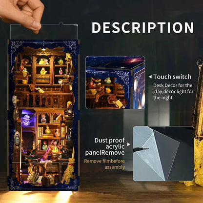 Magic Potion House Book Nook Kit - TryNooki