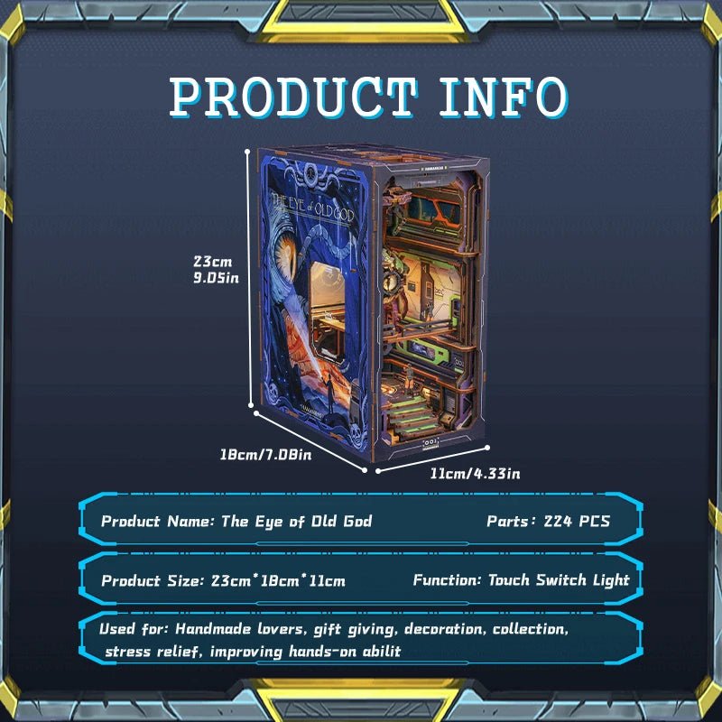 The Eye of Old God - DIY Book Nook Kit - TryNooki