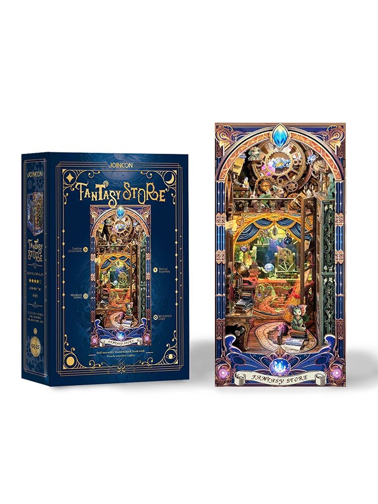 Mystic Emporium - DIY Wooden Book Nook Kit - TryNooki