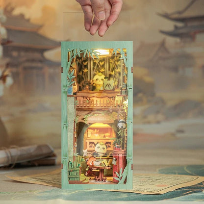Panda Bookshop - DIY Book Nook Kit - TryNooki