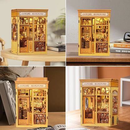 The Cooking Bookstore - DIY Book Nook Kit - TryNooki