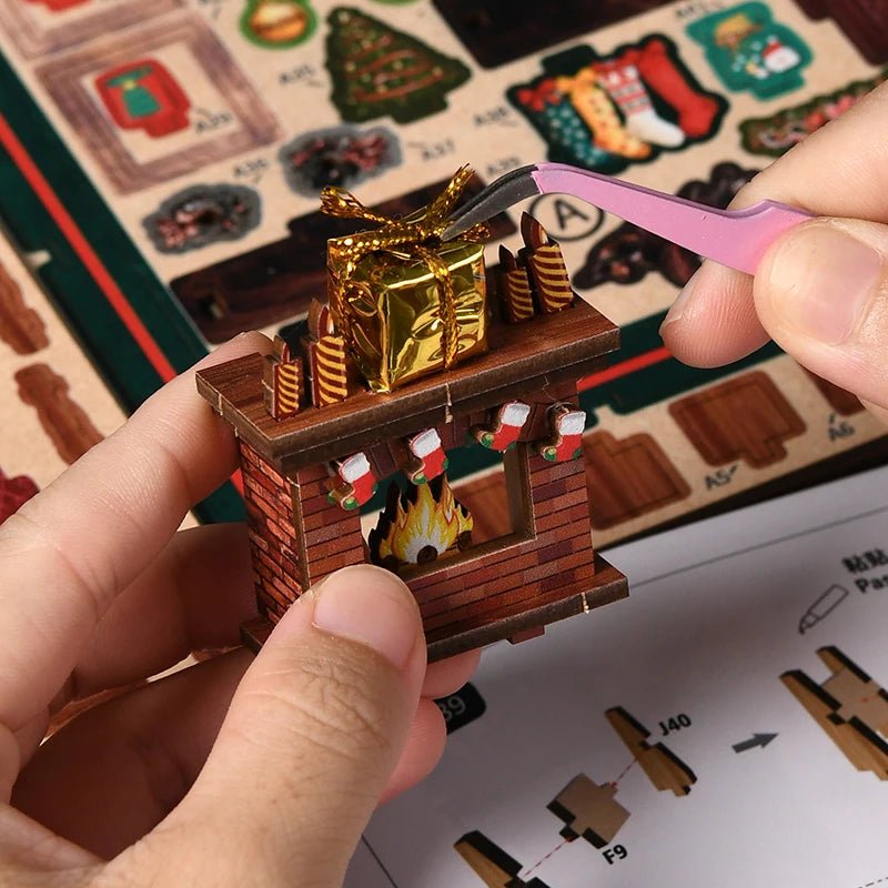 Christmas Shop Book Nook Kit - TryNooki