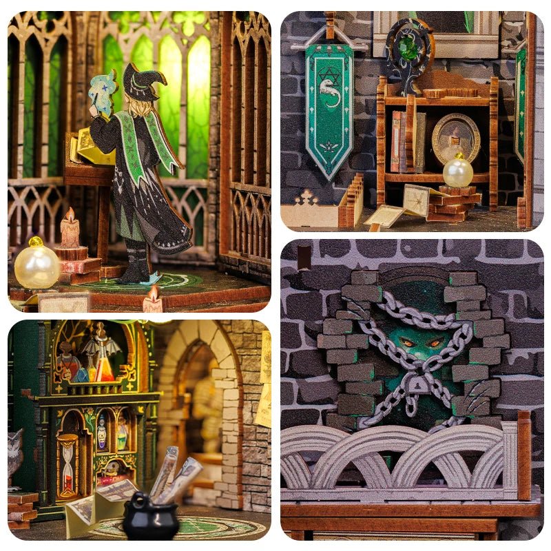 Darkness Common Room - DIY Book Nook Kit - TryNooki