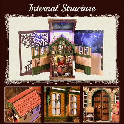 Cat Affairs Bureau - Book Nook Kit - TryNooki