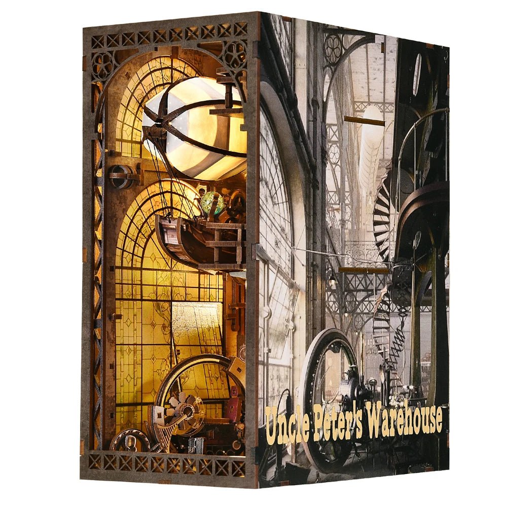 Airship Adventure Book Nook Kit - TryNooki