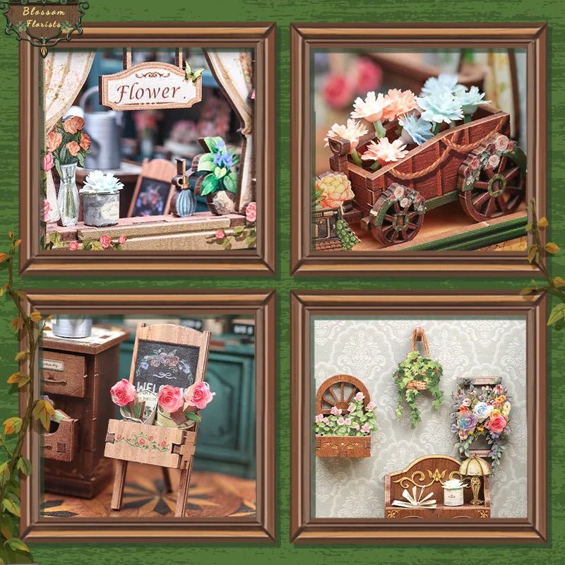 Blossom Florists - DIY Miniature World Kit - TryNooki