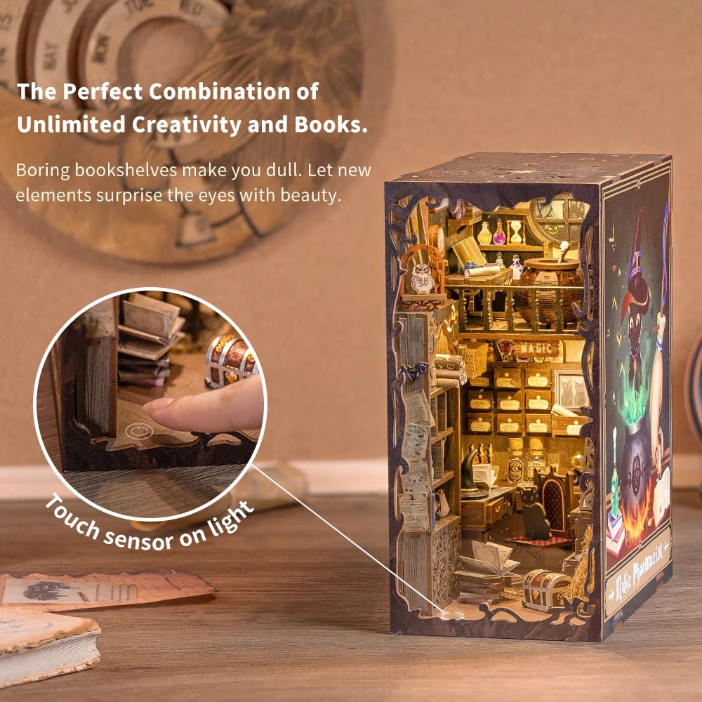 Magic Pharmacist DIY Book Nook Kit - TryNooki