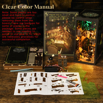 The Master's House - DIY Book Nook Kit - TryNooki