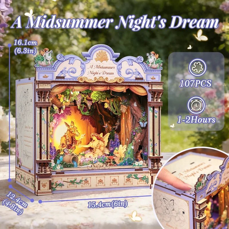 Midsummer Dream - DIY Book Nook Kit - TryNooki
