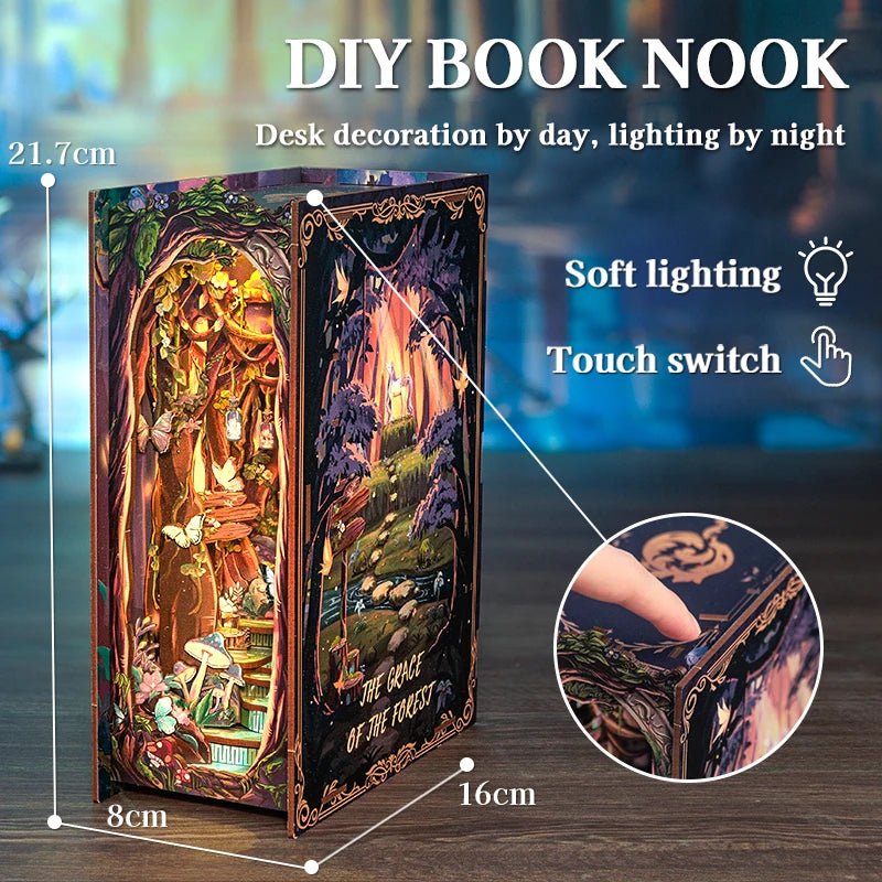 Grace of the Forest DIY Book Nook Kit - TryNooki