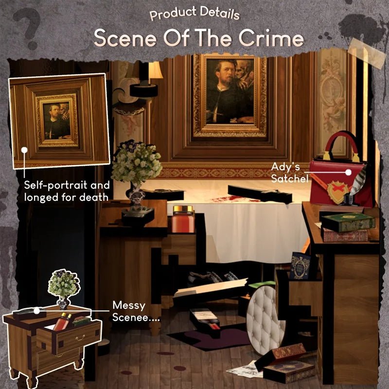 Train Mystery Case - DIY Book Nook Kit - TryNooki