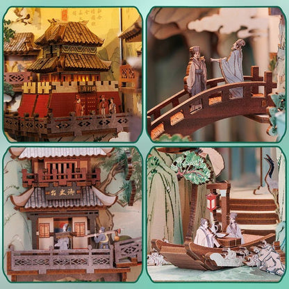Su Dongpo's Life - DIY Book Nook Kit - TryNooki