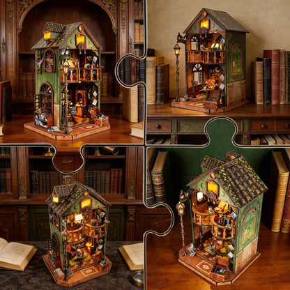 Owl Library - DIY Book Nook Kit - TryNooki