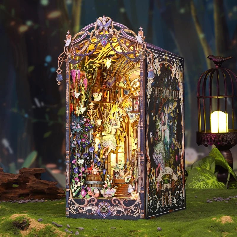 Fairy Tale Elf Castle Book Nook - TryNooki