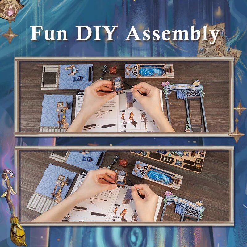 Soul Travel Agency - DIY Book Nook Kit - TryNooki