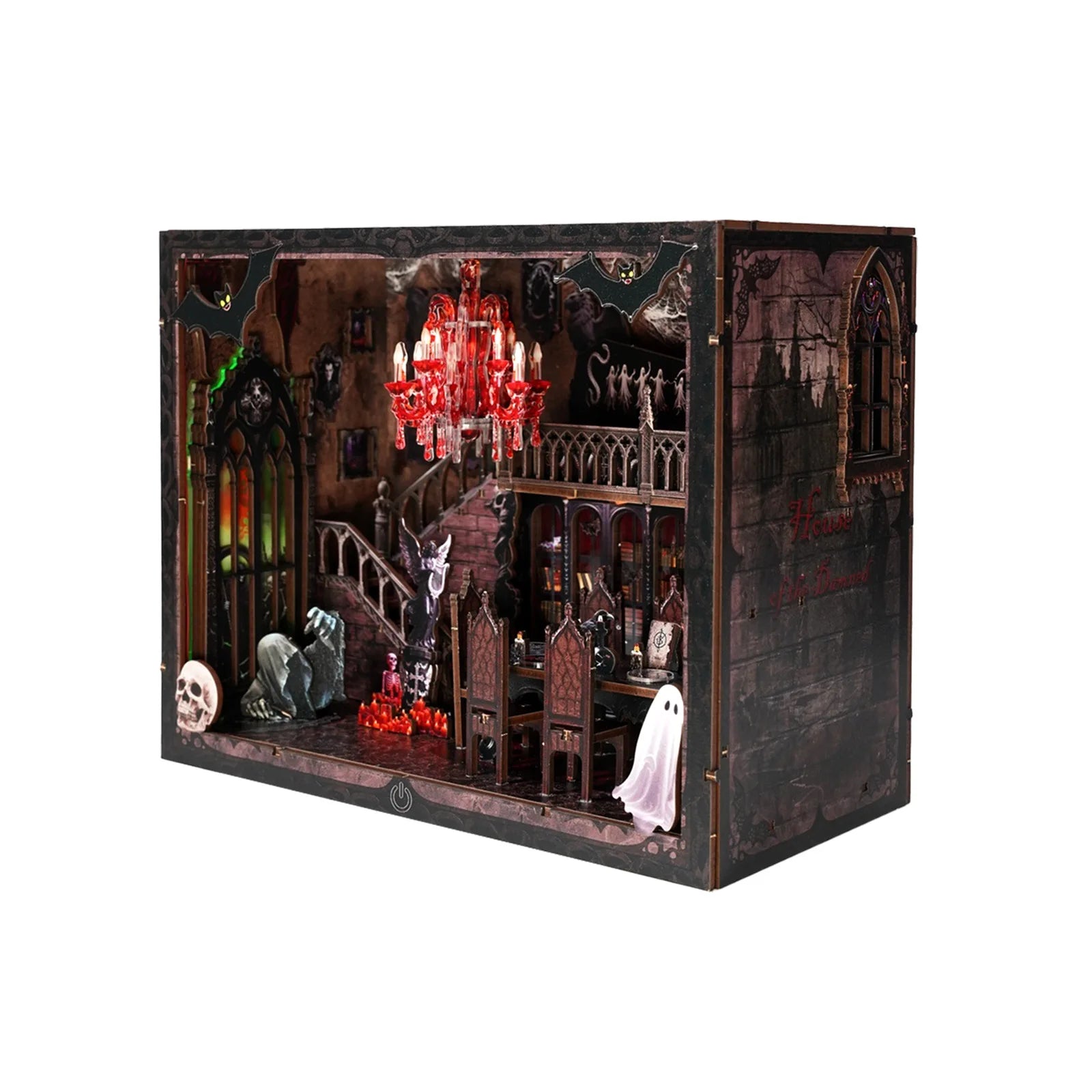 Haunted Manor Book Nook - TryNooki