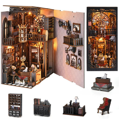 Dark Family Book Nook Kit - TryNooki