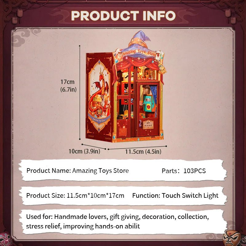 Fantasy Plant - DIY Book Nook Kit - TryNooki