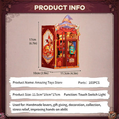 Fantasy Plant - DIY Book Nook Kit - TryNooki