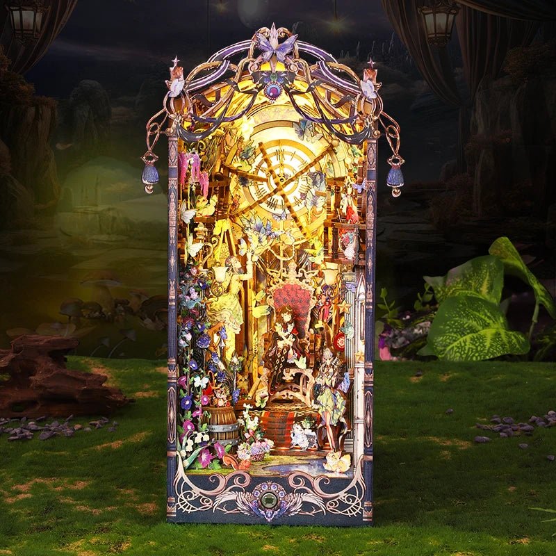 Fairy Tale Elf Castle Book Nook - TryNooki