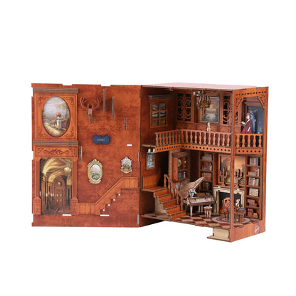 "Green Cottage" - DIY Book Nook Kit - TryNooki