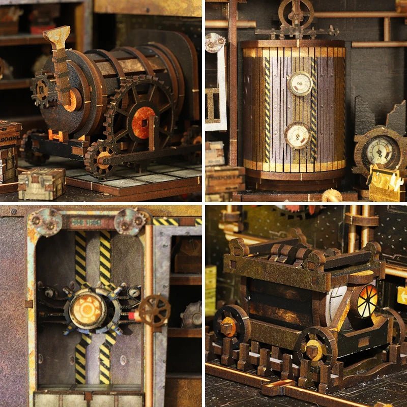 Mechanical Rhythm Book Nook Kit - NookFan