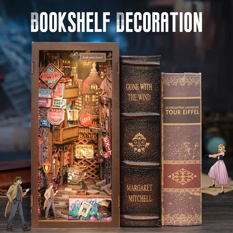 Train Mystery Case - DIY Book Nook Kit - TryNooki