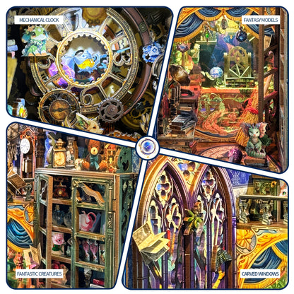 Mystic Emporium - DIY Wooden Book Nook Kit - TryNooki