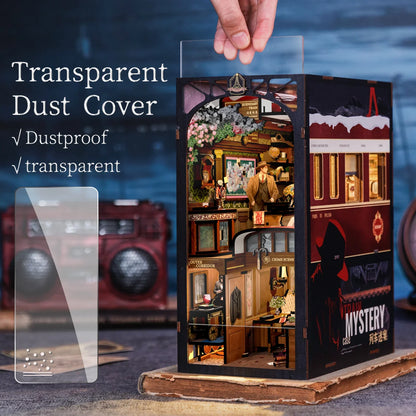 Detective Train Mystery - DIY Book Nook Kit - TryNooki